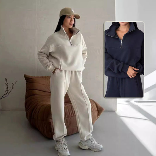 Y2K Two-Piece Zip Tracksuit Set – main view | My Dressing Room