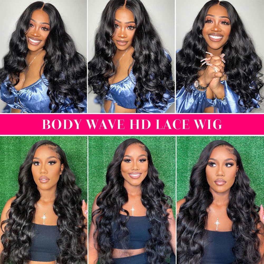 Body Wave 13x6 Long Lace Front Wig – view 8 of 10
