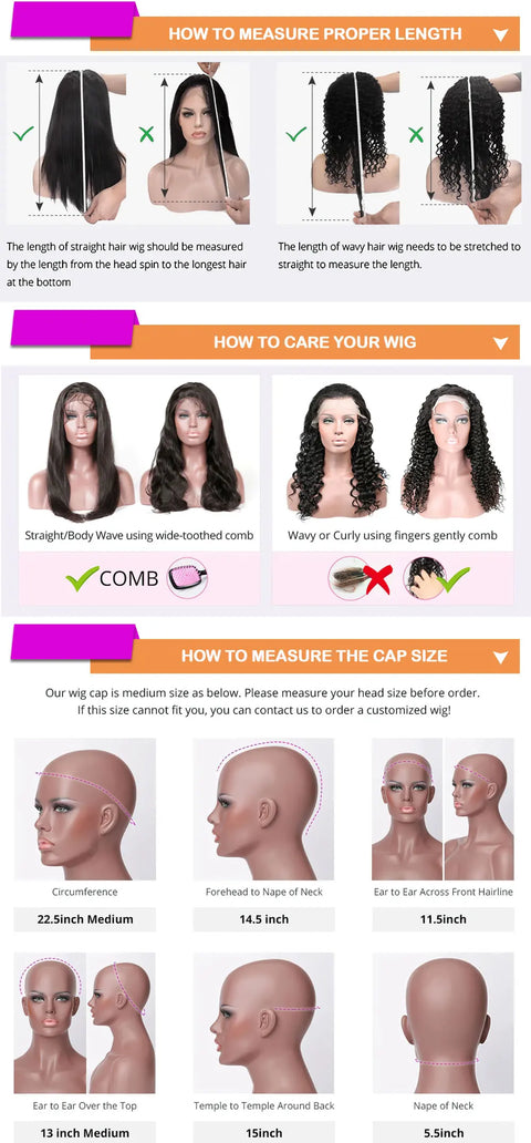 250 Density Invisible Strap 360 HD Full Lace Glueless Wig Deep Wave Frontal Wig Human Hair 30 Inch Water Wave Lace Front Wig