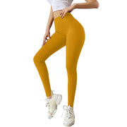 Elastic Running Leggings Pure Color Bowknot Bottoms Push Up Harajuku Fitness Ankle-length Pants Trouser Hollow Out Jeggings