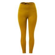 Elastic Running Leggings Pure Color Bowknot Bottoms Push Up Harajuku Fitness Ankle-length Pants Trouser Hollow Out Jeggings