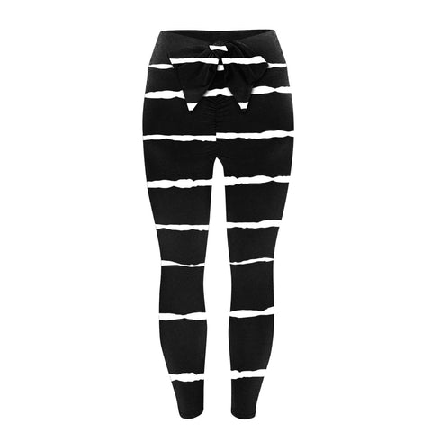 Bowknot Fitness Leggings Pants Women Printing High Waist Stretch Skinny Sexy Breathable Leggings Push Up Лосины Для Фитнеса