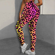 Bowknot Fitness Leggings Pants Women Printing High Waist Stretch Skinny Sexy Breathable Leggings Push Up Лосины Для Фитнеса