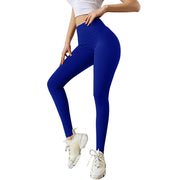 Elastic Running Leggings Pure Color Bowknot Bottoms Push Up Harajuku Fitness Ankle-length Pants Trouser Hollow Out Jeggings