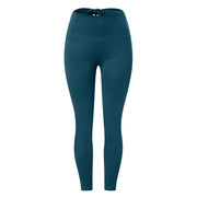 Elastic Running Leggings Pure Color Bowknot Bottoms Push Up Harajuku Fitness Ankle-length Pants Trouser Hollow Out Jeggings