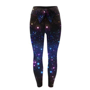 Bowknot Fitness Leggings Pants Women Printing High Waist Stretch Skinny Sexy Breathable Leggings Push Up Лосины Для Фитнеса