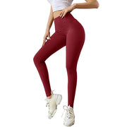 Elastic Running Leggings Pure Color Bowknot Bottoms Push Up Harajuku Fitness Ankle-length Pants Trouser Hollow Out Jeggings