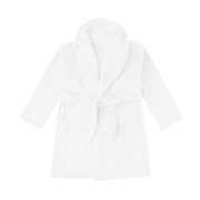 Toddler Kids Robes For Baby Boys Girls Solid Flannel Bathrobes Bath Towel Night-gown Pajamas Sleepwear Children's Clothes 3-12Y