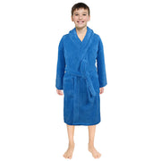 Toddler Kids Robes For Baby Boys Girls Solid Flannel Bathrobes Bath Towel Night-gown Pajamas Sleepwear Children's Clothes 3-12Y