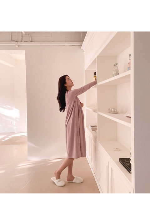 Maternity Clothes Breastfeeding Nightgowns Nursing Sleepwear Hospital Loose Fitting Breast Feeding Pajamas Pregnancy Dress