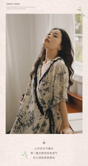 Summer Maternity Breastfeed Nursing Nightgowns Room Wear Nightie Mothers Nightwear Breast Feeding Clothes Pregnancy Nightdress