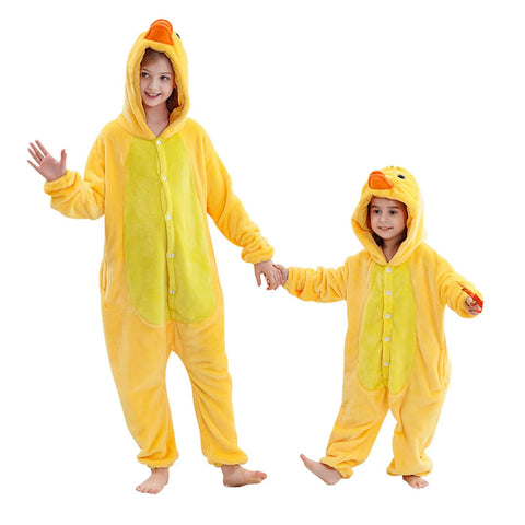 Dinosaur Flannel Pajamas Child Sleepwear Jumpsuit Onesies Animal Cartoon Clothes Winter Halloween Cosplay Costume For Boys Girls