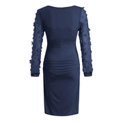 Women Maternity Dress Temperament Long Sleeve Nursied Baby Dresses Lace Nightgown Breastfeeding Nightshirt Outfits For Woman