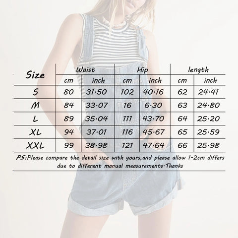 2024 Womens Cowboy Strap Jumpsuit Shorts Denim Loose Pocket Shoulder Strap Jeans Overalls For Women Youthful Woman Clothes