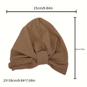RIMAIRE Braid Design Muslim Inner Hijab Caps 2025 Newest Stretchy Turban Hat Islamic Ladies Hair Cover Cap Casual Hijab Undercap
