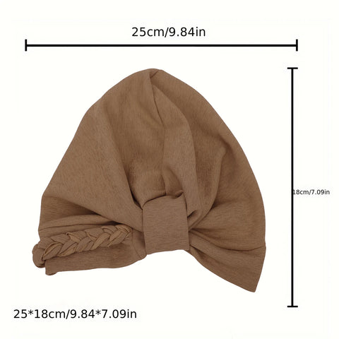 RIMAIRE Braid Design Muslim Inner Hijab Caps 2025 Newest Stretchy Turban Hat Islamic Ladies Hair Cover Cap Casual Hijab Undercap
