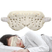 Plush Blindfold Plush Sleeping Eye Covers Blackout Nap Health Eye Cover Cute Heart Star Princess Blindfold For Girls Over Party