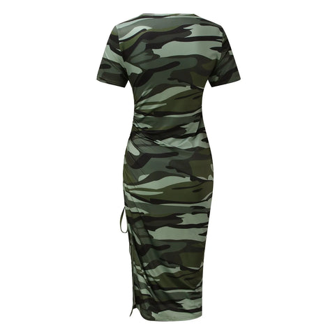 Dresses For Formal Occasions Women'S Hole Dress Spaghetti Drawstring Ruched Cocktail Evening Party Night Club Dresses Elbise