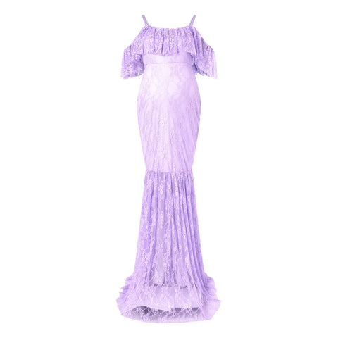 Women Maternity Gown Robe For Photo Shoot Pregnancy Clothes Breast Feeding Dress Maternity Dresses For Photo Shoot فساتين حوامل