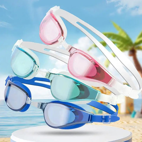 Swim Goggles For Men Non-slip Diving Goggles With Strap Portable Pool Swimming Glasses Lightweight Pool Glasses For Men Women