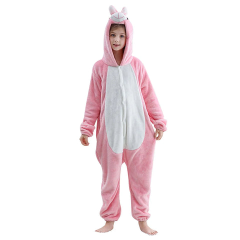 Dinosaur Flannel Pajamas Child Sleepwear Jumpsuit Onesies Animal Cartoon Clothes Winter Halloween Cosplay Costume For Boys Girls