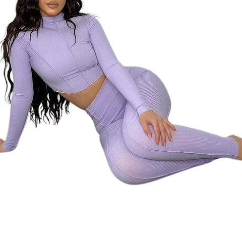 2025 Contrast Stitch Backless Bodycon Jumpsuit Sports Two Piece Set Outfits 2023 White Skinny Bodycon Womens Streetwear Clothes