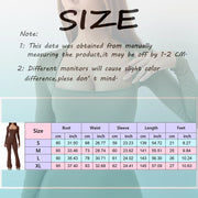 Women Autumn Winter Long Sleeve Bodycon Streetwear Jumpsuit Overall One-Piece Outfit Square Neck Solid Wide Leg Pant Yoga Cloth
