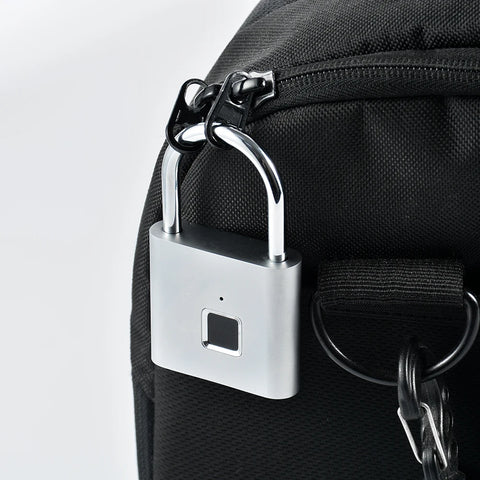 Smart Fingerprint Lock Biometric Fingerprint Door Lock Keyless Security Protection Padlock for Baggage Case