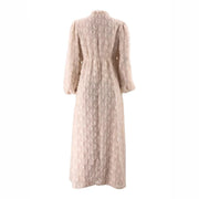 2025 Muslim Women Modest Dresses Buttons Eid Ramadan Morocco Dubai Jalabiya Abayas Kaftan Islam Autumn Vestidos Arab Long Robe