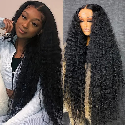 Hd Lace Wigs 13x6 Human Hair Wigs Pre Plucked Curly Wigs 40 Inch Water Wave Lace Front Wig Deep Wave Lace Front Wigs Human Hair