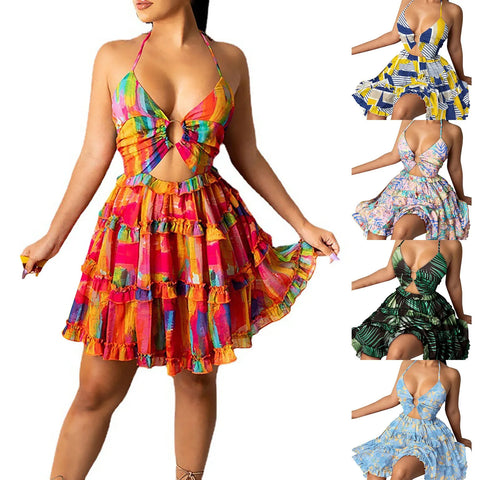 Luxury Women'S Elegant Dress Outfits Women'S Casual Summer Tank Top Sleeveless Knee Length Mini Vestidos Elegantes Para Mujeres