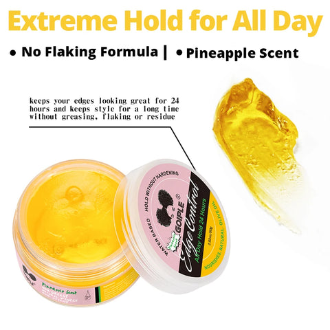 GOIPLE Waterproof Wig Glue Adhesive Extra Hold Melting Spray for Lace Front Hair Wax Stick Edge Control Gel Wig Installation Kit