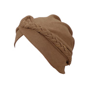 RIMAIRE Braid Design Muslim Inner Hijab Caps 2025 Newest Stretchy Turban Hat Islamic Ladies Hair Cover Cap Casual Hijab Undercap