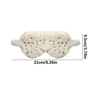 Plush Blindfold Plush Sleeping Eye Covers Blackout Nap Health Eye Cover Cute Heart Star Princess Blindfold For Girls Over Party