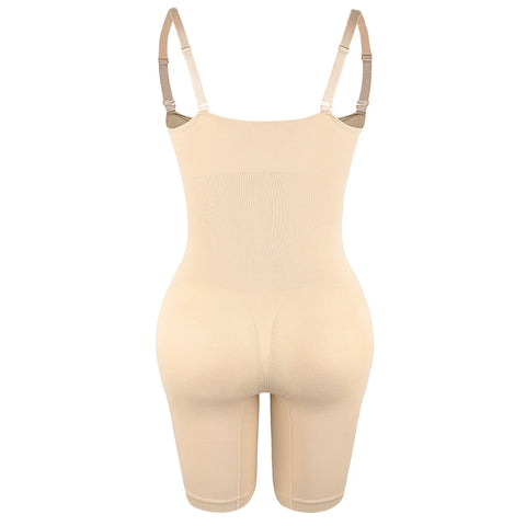 Full Bodysuit Shapewear for Women Tummy Control and Butt Lifter Slimming Sheath Push Up Thigh Slimmer Abdomen Body Shaper Corset