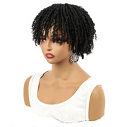 WIGSIN 6Inch Synthetic Men Dreadlocks Toupee Wigs Half Clip Topper Crochet Braids Women Wig