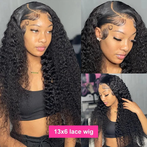 Hd Lace Wigs 13x6 Human Hair Wigs Pre Plucked Curly Wigs 40 Inch Water Wave Lace Front Wig Deep Wave Lace Front Wigs Human Hair