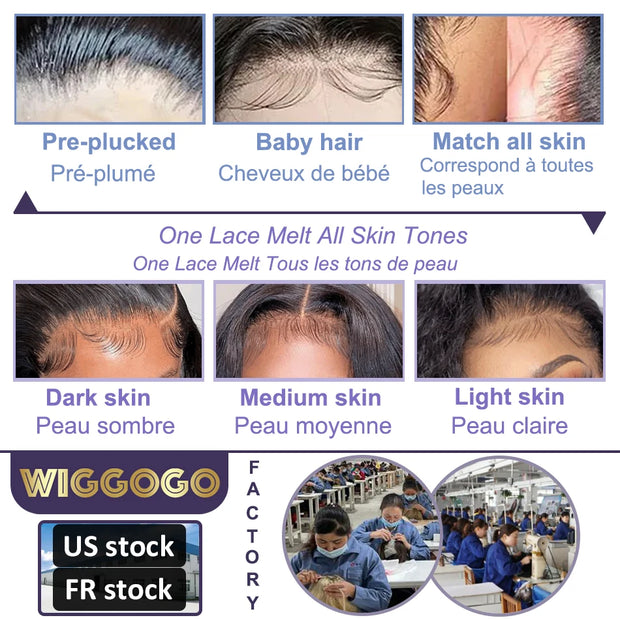 Wiggogo Red Wig 99J Burgundy Lace Front Wig 13X4 Curly Human Hair Wigs Hd Lace Wig 13X6 Human Hair Colored Deep Wave Frontal Wig