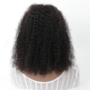 Wear Go Glueless Wig ISEE Indian Kinky Curly Short Bob 6x4 Glueless Wig Human Hair Ready To Wear 13x4 Wig Pre Bleached Knots