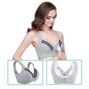 Cotton Wire Free Maternity Nursing Breast Feeding Bras Prevent Sagging Pregnant Women Underwear