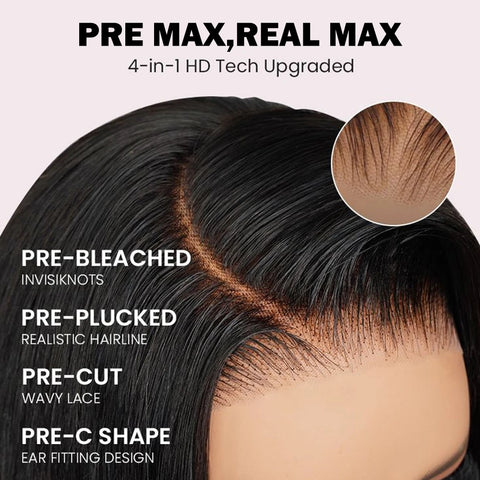 30 inch 100% glueless wigs Body Wave human hair Brazilian 13x6 hd transparent lace front wig human hair closure  7x6 250Density