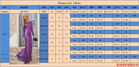 Party Dresses Luxury Women Sequin Dress Purple Round Neck Long Evening Dress Long Sleeved Dress Celebrity Evening Dress Glitter