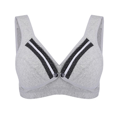 Cotton Wire Free Maternity Nursing Breast Feeding Bras Prevent Sagging Pregnant Women Underwear