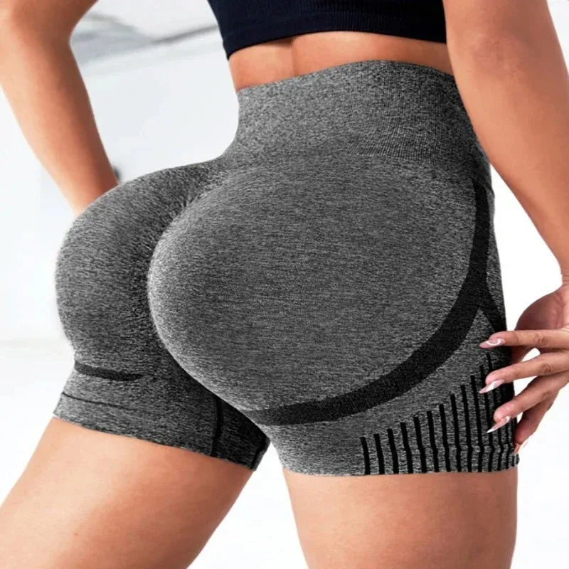 Seamless High-Waist Workout Shorts – view 4 of 12