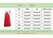 Spring Summer Office Lady Pleated Skirt Women High Waist A Line Floor Length Skirt Faldas With Pockets Solid Baggy Maxi Skirt
