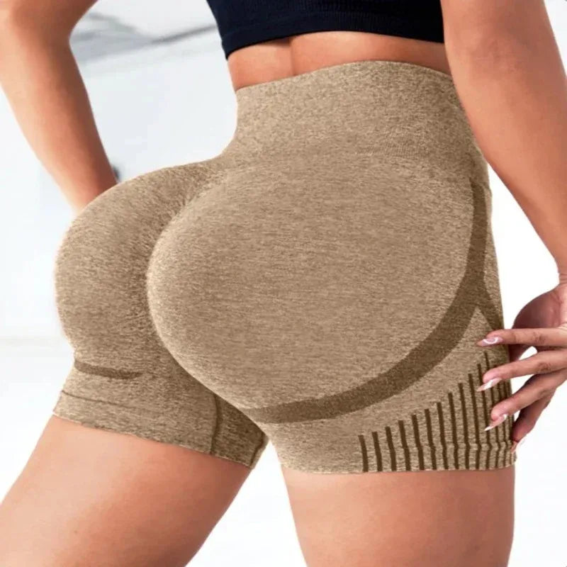 Seamless High-Waist Workout Shorts – view 2 of 12