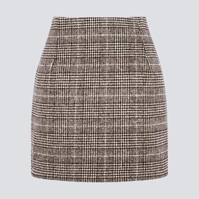 Leather Skirts for Women High Waist Women Elegant Lettuce Trim Solid High Waisted Pencil Midi Skirts for Teen Girls Knee Length