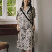 Summer Maternity Breastfeed Nursing Nightgowns Room Wear Nightie Mothers Nightwear Breast Feeding Clothes Pregnancy Nightdress