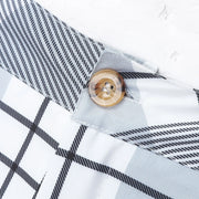 Cargo Pants Men Plus Size Plaid Print Pants Stretch Feet Pants With Pockets Streetwear Male Sports Sweatpants Pantalones Hombre