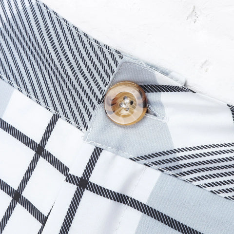 Cargo Pants Men Plus Size Plaid Print Pants Stretch Feet Pants With Pockets Streetwear Male Sports Sweatpants Pantalones Hombre